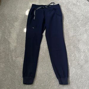 Navy Fig jogger scrubs navy